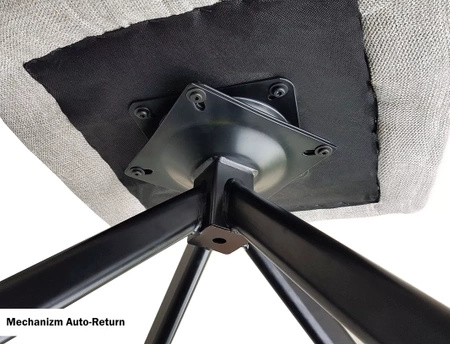 Zestaw 2 krzeseł Notti Brego beżowy (sprężyny kieszeniowe)