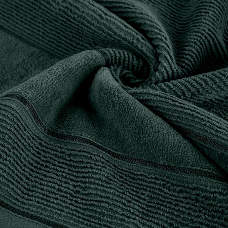 RĘCZNIK EMMA (10) 70 X 140 CM CIEMNOZIELONY