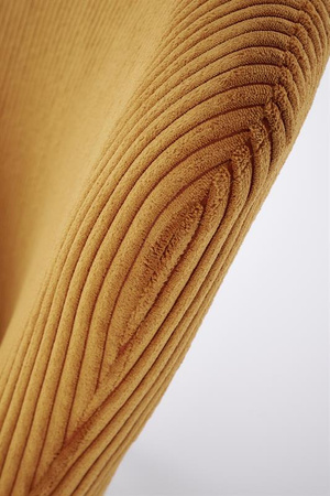 AMARO fotel wypoczynkowy, musztardowy (1p=1szt)