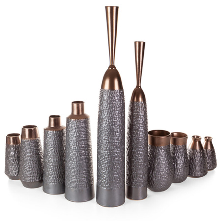 WAZON DEKORACYJNY MORENA (06) FI 16 X 50 CM STALOWY