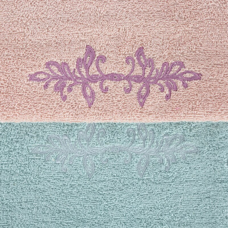 RĘCZNIK KAMELIA 56 X 36 X 7 CM PUDROWY RÓŻ