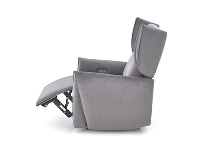 GELATO fotel wypoczynkowy popielaty (2p=1szt)