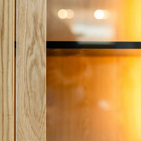 Elegancka biblioteczka 4-drzwiowa 206 cm Ambasador