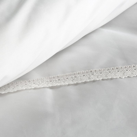 KOMPLET POŚCIELI RETRO 5 220 X 200 CM BIAŁY