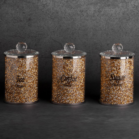 POJEMNIKI FI 10 X 17 CM ZŁOTY