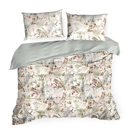 KOMPLET POŚCIELI SATYNOWEJ SPRING 47 140 X 200 CM BIAŁY