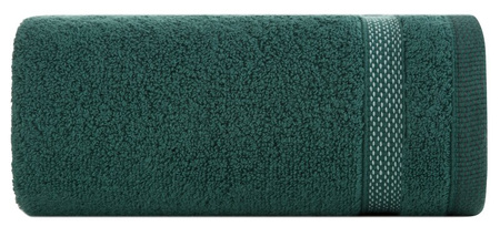 RĘCZNIK RIKI (07) 70 X 140 CM CIEMNOZIELONY
