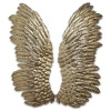 Skrzydła na ścianę w stylu glamour 2 szt. komplet Wings 2 z metaloplastyki w Stylu Glamour