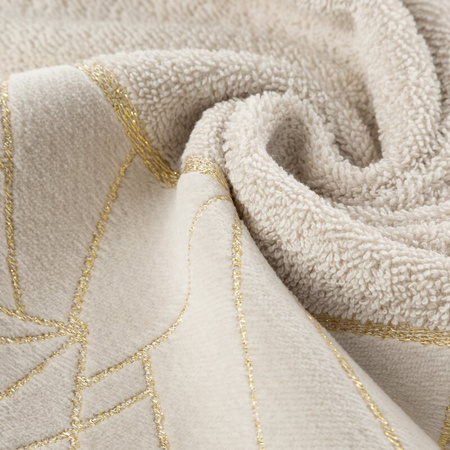 RĘCZNIK CLEO (03) 70 X 140 CM BEŻOWY