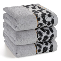 RĘCZNIK EVA 22 70 X 140 CM SREBRNY