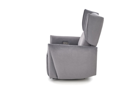 GELATO fotel wypoczynkowy popielaty (2p=1szt)