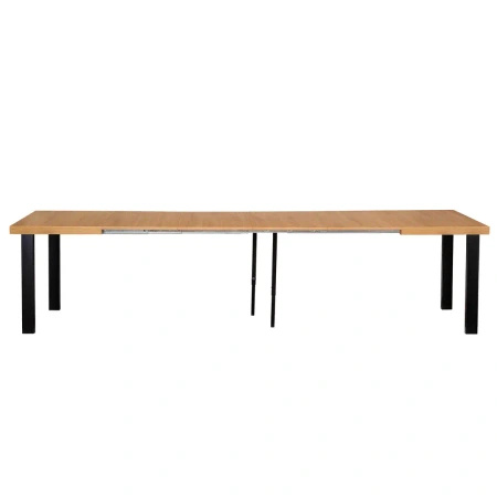 Stół rozkładany MINIMAX typ C 120 / 320 cm laminat dąb jasny
