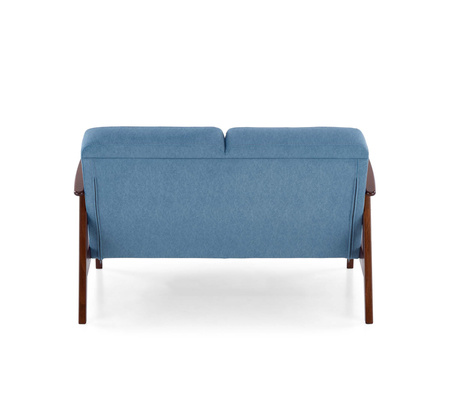 MILANO 2S sofa - niebieski tap. Castel 74 (1p=1szt)