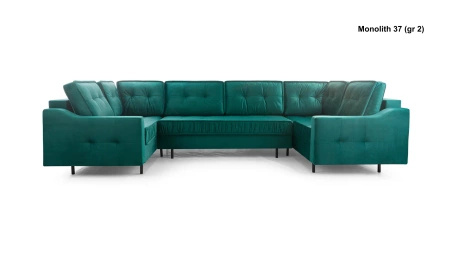 Narożnik AKITA U 365x185 cm z funkcją spania