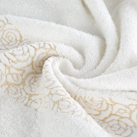 RĘCZNIK IRIS (01) 70 X 140 CM KREMOWY