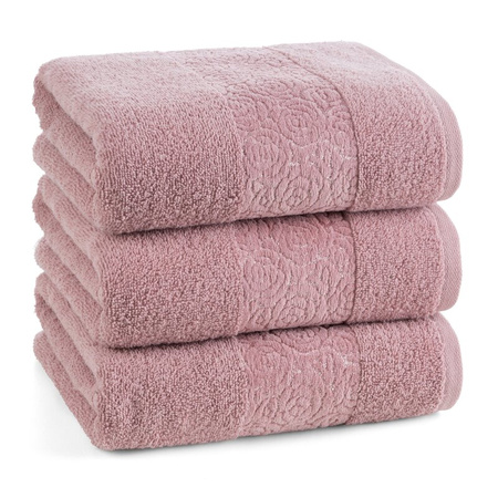 RĘCZNIK IRIS (04) 70 X 140 CM PUDROWY