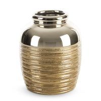 WAZON DEKORACYJNY DORI (03) FI 20 X 25 CM ZŁOTY