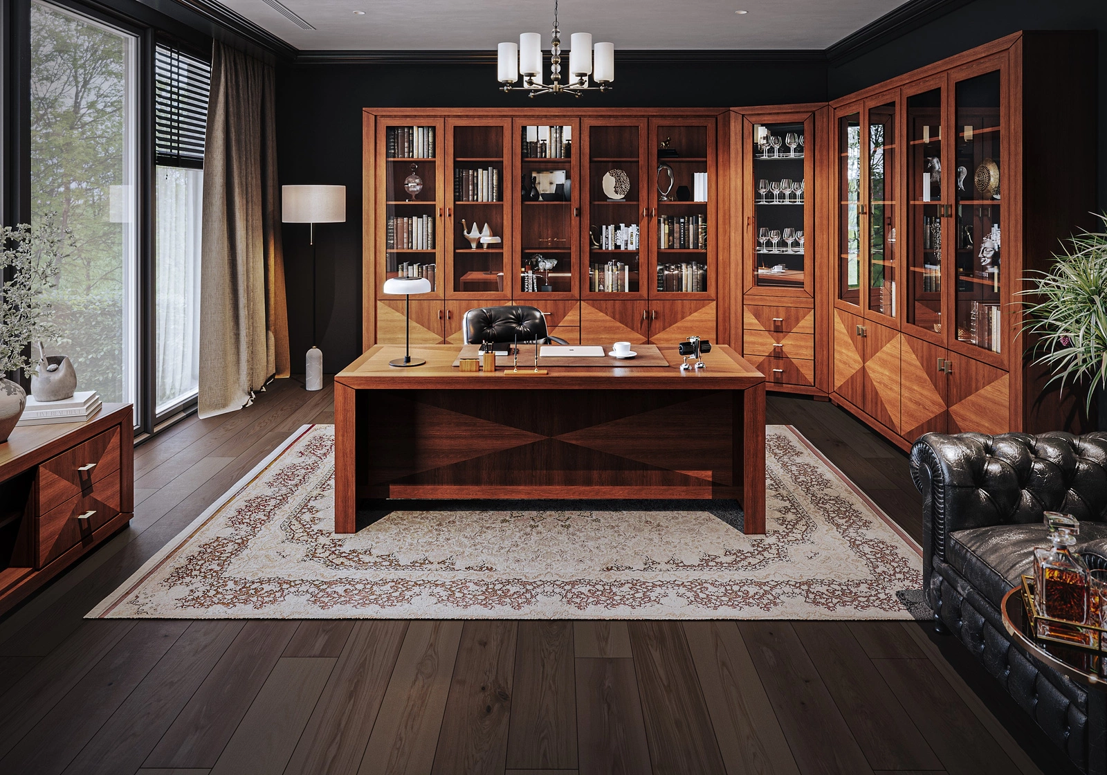 wysokie szafy biurowe