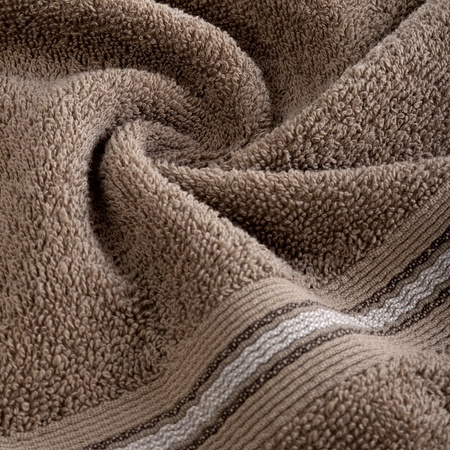 RĘCZNIK TRIS (04) 70 X 140 CM CIEMNOBEŻOWY