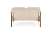 MILANO 2S sofa - beżowy tap. Castel 15 (1p=1szt)