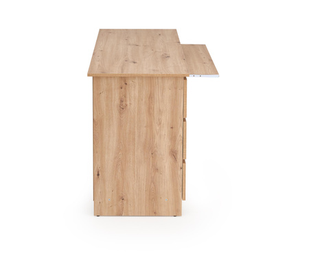 CINO biurko, dąb artisan (2p=1szt)