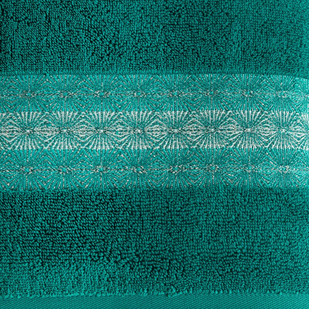 RĘCZNIK MALIKA (06) 70 X 140 CM TURKUSOWY