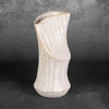 WAZON DEKORACYJNY LIZA (02) O 18 X 40 CM KREMOWY