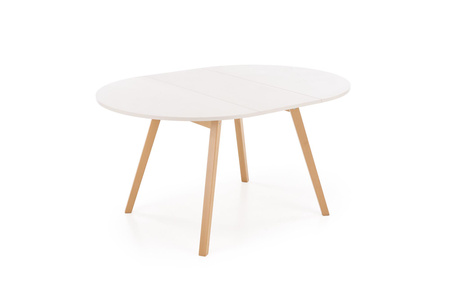 RUBEN stół kolor blat - kaszmir, nogi - naturalny (102-142x102x75 cm) (2p=1szt)