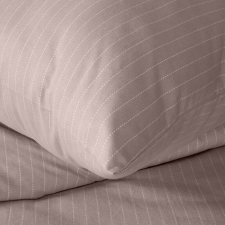 KOMPLET POŚCIELI ESPRIT 07 220 X 200 CM CIEMNORÓŻOWY