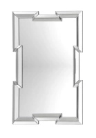 Lustro prostokątne Lante 80/120cm w misternej ramie z oryginalnymi wcięciami