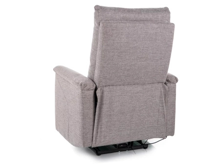 Fotel rozkładany Neptun M Brego szary