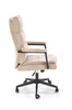 ADRIANO fotel obrotowy beżowy