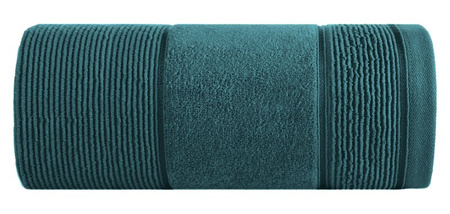 RĘCZNIK EMMA (09) 70 X 140 CM CIEMNOTURKUSOWY