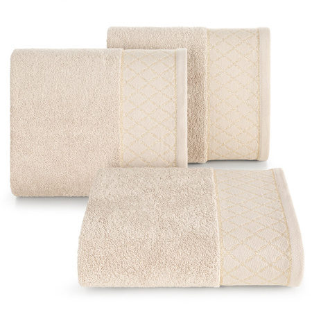 RĘCZNIK LAYLA (03) 70 X 140 CM BEŻOWY