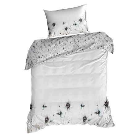 KOMPLET POŚCIELI SATYNOWEJ PREMIUM22 160 X 200 CM BIAŁY