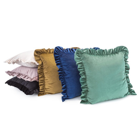 POSZEWKA VELVET 25 45 X 45 CM BORDOWY