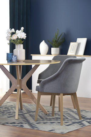 NICOLAS stół okrągły dąb naturalny (1p=1szt)