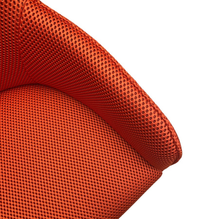 Fotel Simaron czerwony w tkaninie