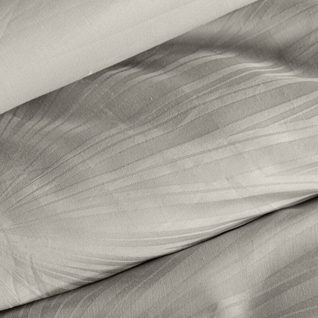 KOMPLET POŚCIELI ŻAK 160 X 200 CM SZAROBEŻOWY