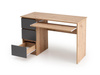 CINO biurko, dąb artisan / grafitowy (2p=1szt)