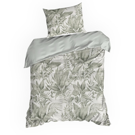 KOMPLET POŚCIELI SATYNOWEJ SPRING 48 140 X 200 CM MIĘTOWY