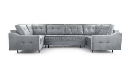 Narożnik AKITA U 365x185 cm z funkcją spania