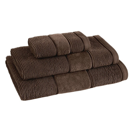 RĘCZNIK EMMA (12) 70 X 140 CM BRĄZOWY