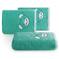 RĘCZNIK DZIECIĘCY BABY71 70 X 140 CM MIĘTOWY