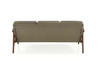 MILANO 3S sofa - oliwkowy tap. Castel 39 (1p=1szt)