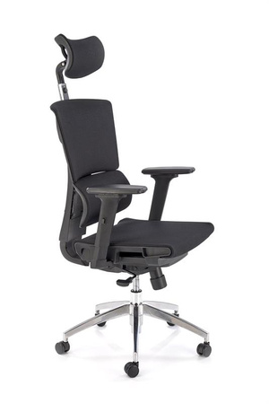 MARCUS fotel gabinetowy czarny