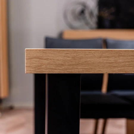 Stół rozkładany MINIMAX 120 / 320 cm laminat dąb jasny