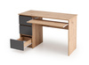 CINO biurko, dąb artisan / grafitowy (2p=1szt)