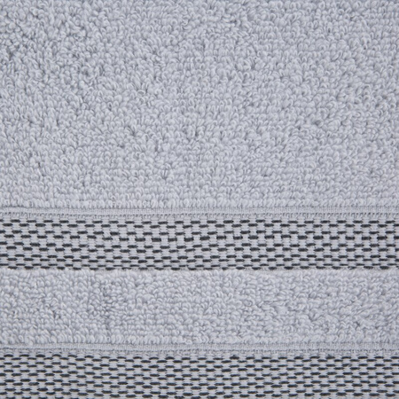 RĘCZNIK RIKI (03) 70 X 140 CM SREBRNY