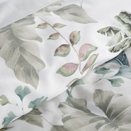 KOMPLET POŚCIELI SATYNOWEJ SPRING 52 220 X 200 CM BIAŁY